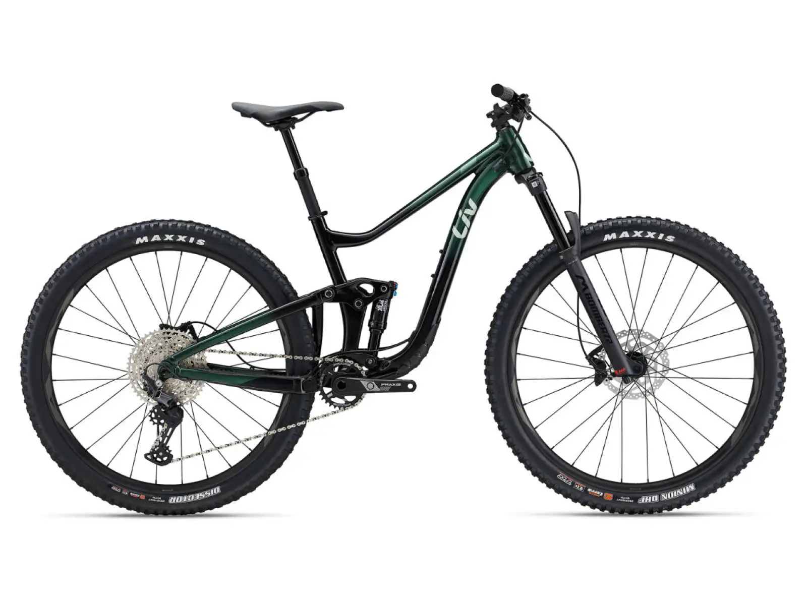 Liv Intrigue 29 1 - vollgefedertes Mountainbike Kelp Forest