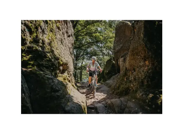 Force Strive Fahrradbrille transparent/rosa verspiegeltes Glas