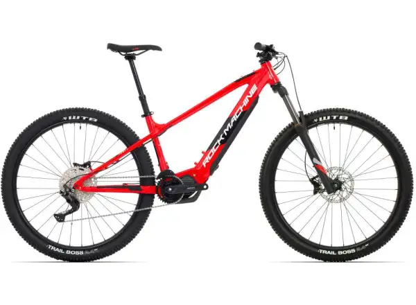 Rock Machine Blizz INT e40-29 Mountain E-Bike Glanz Rot/Silber/Schwarz