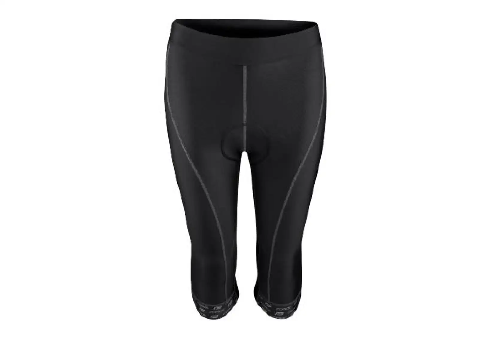 Force Lady Bike Damen Shorts mit Polsterung mit hohem Bund Schwarz