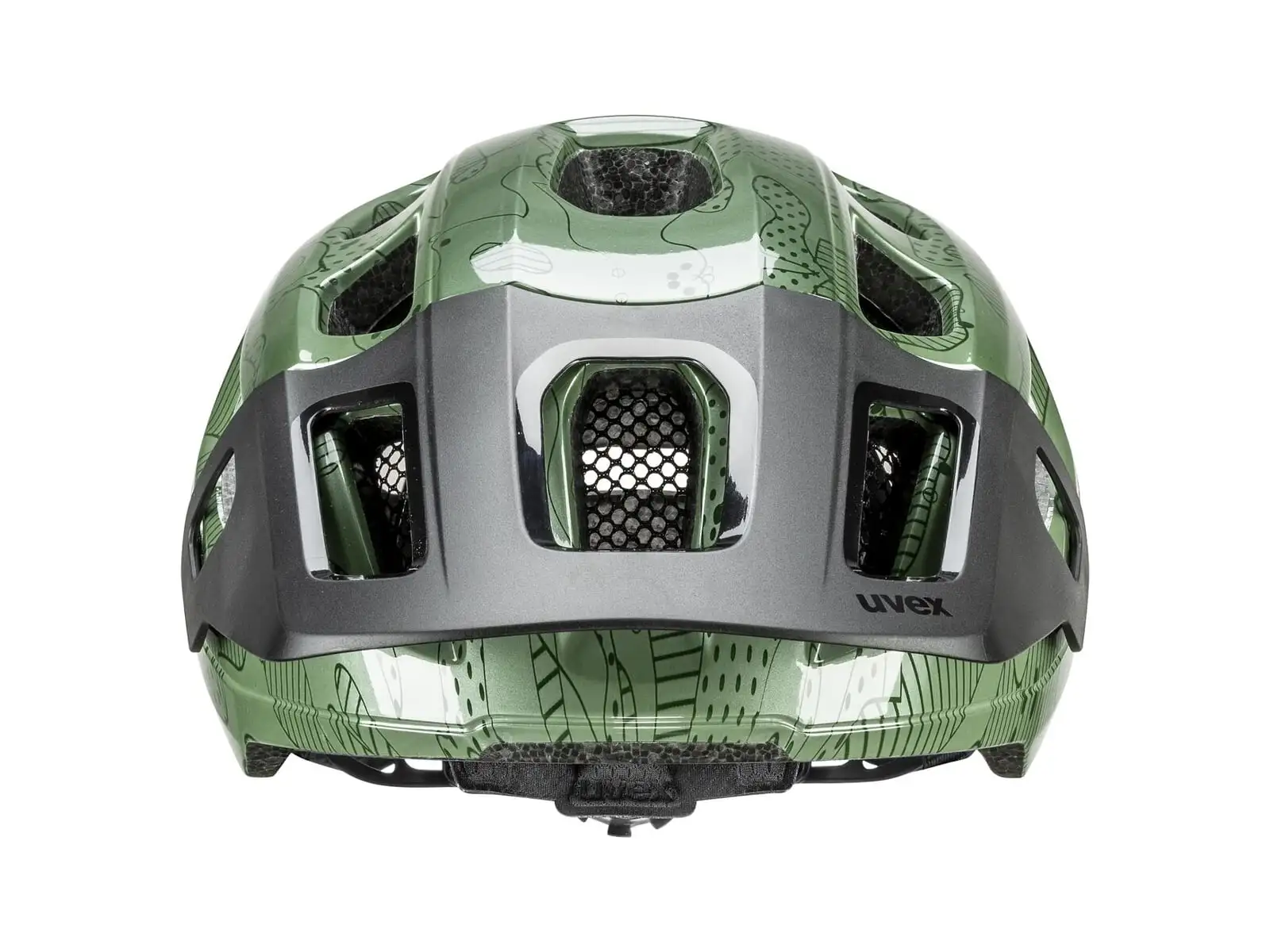 Uvex React JR. Helm Moss Green Altimeter