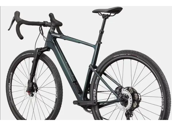 Cannondale Topstone Carbon 2 Lefty Gravelbike Grün Größe M.