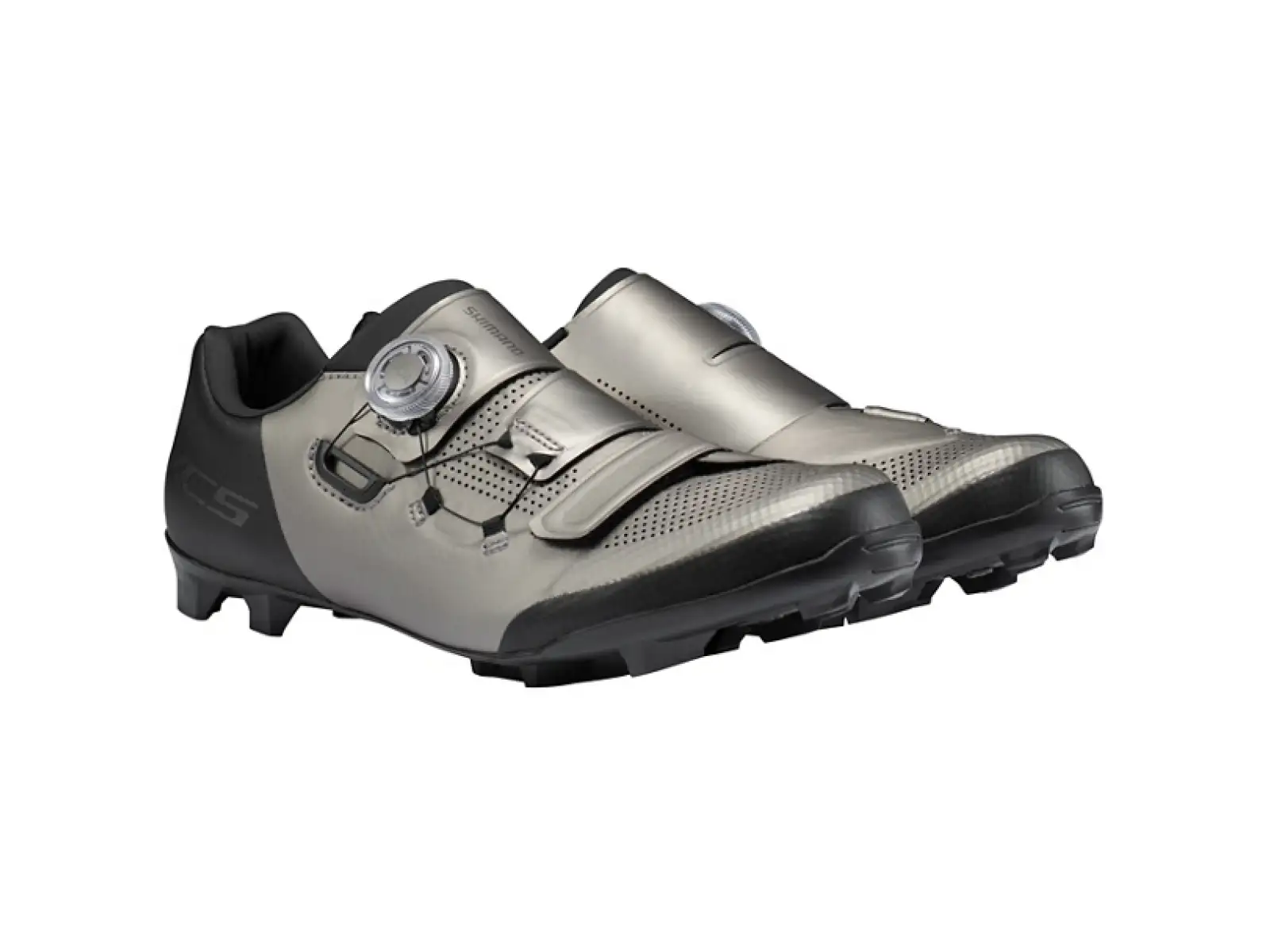 Shimano SH-XC502 Wide Herren MTB-Schuhe silber