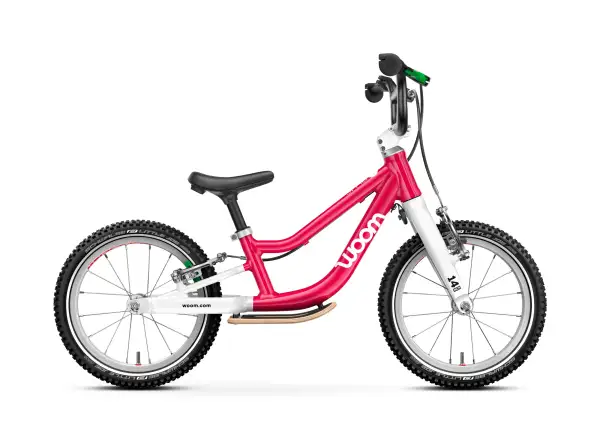 Woom GO 1 Plus Hot Pink 14 Kinderlaufrad