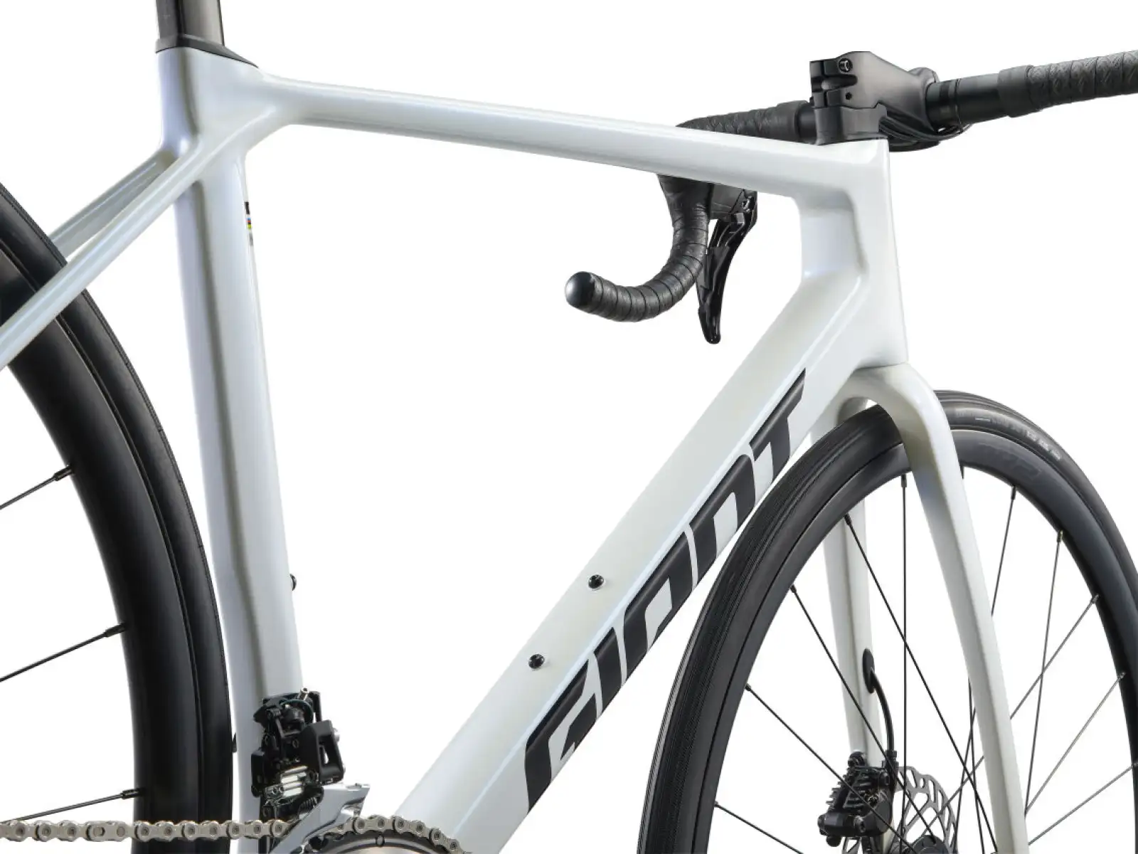 Giant TCR Advanced 2 KOM Rennrad Illusion White