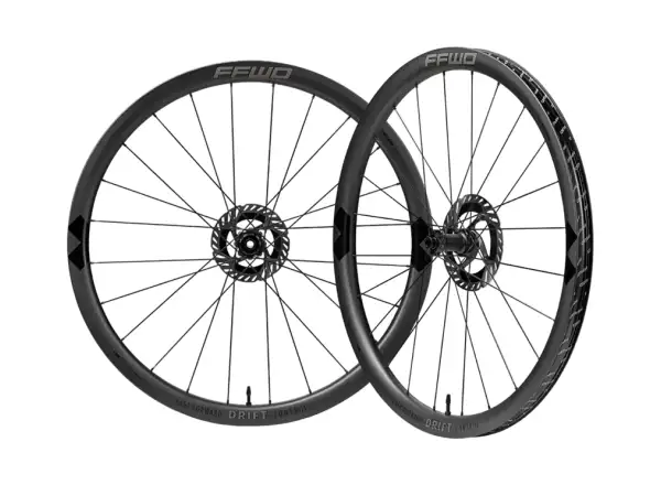 FFWD Drift Control 36 N/GAGE 2:1 Gravel-Laufräder eingespeicht MattBlack