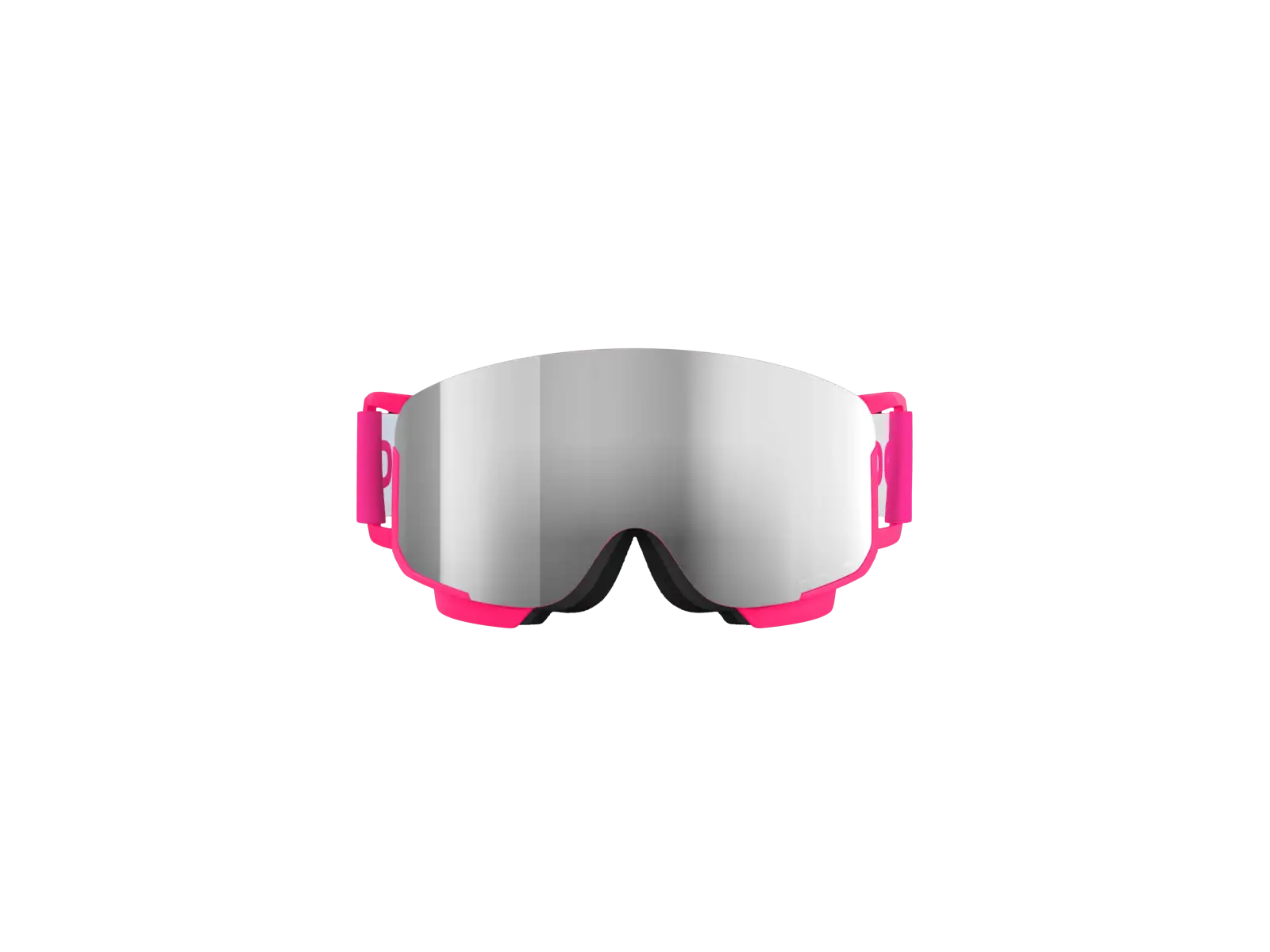 POC POCito Nexal Kinder-Skibrille Fluorescent Pink/Partly Sunny Silver
