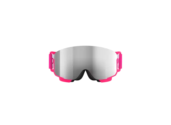 POC POCito Nexal Kinder-Skibrille Fluorescent Pink/Partly Sunny Silver