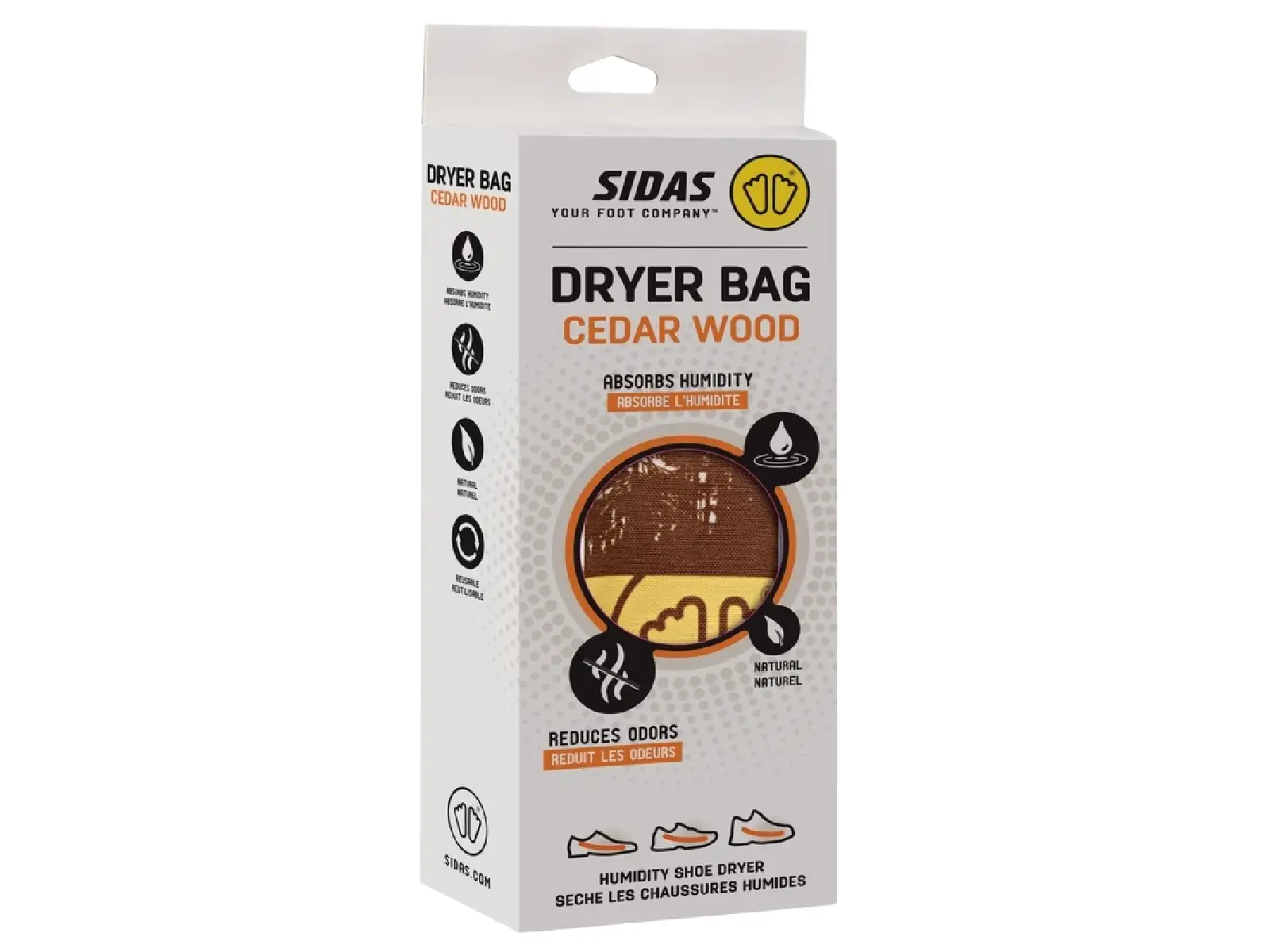 Sidas Dryer Bag natürliche Trocknungssäcke Zedernholz