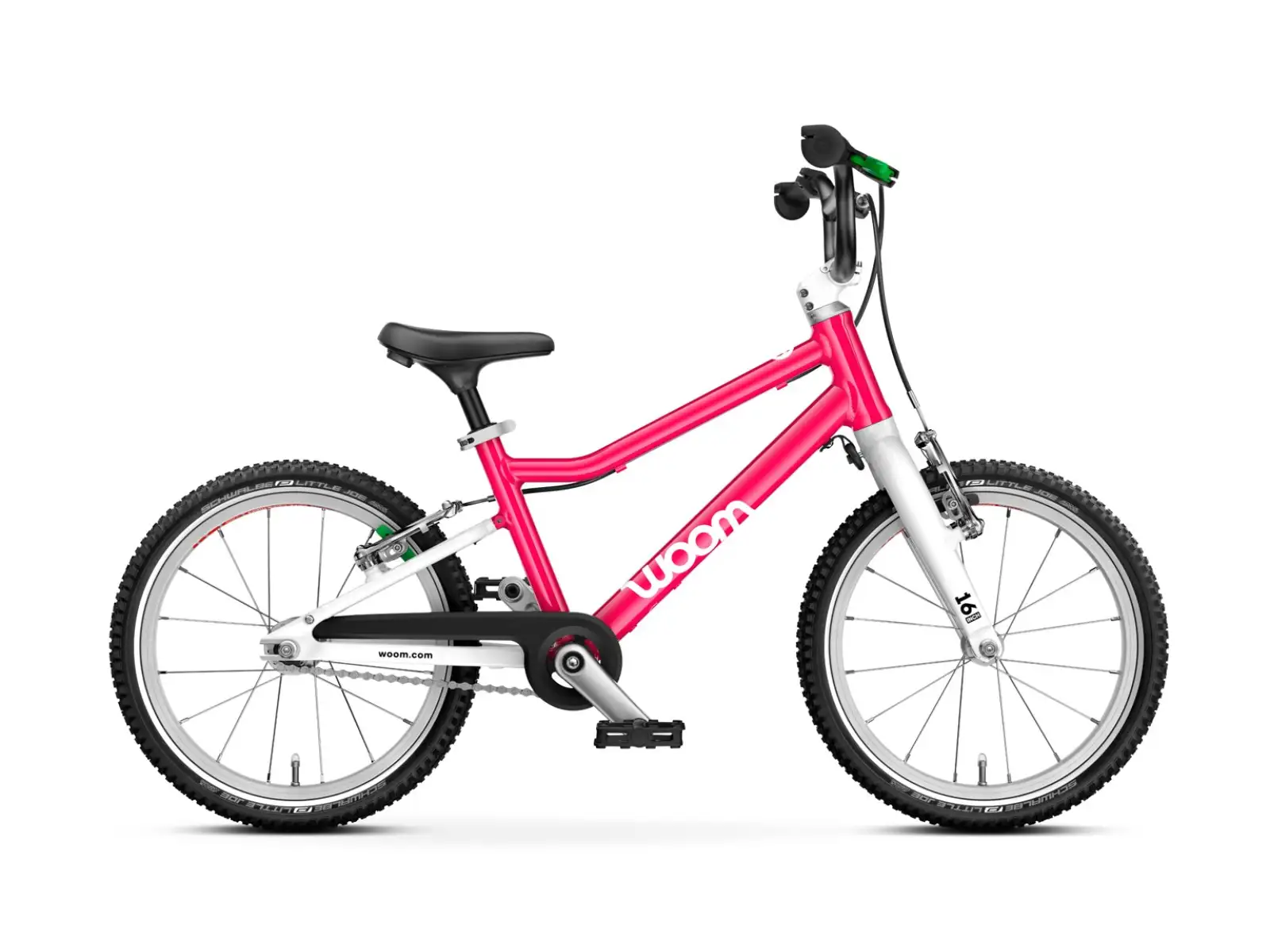 Woom GO 3 Automagic Hot Pink 16 Kinderfahrrad