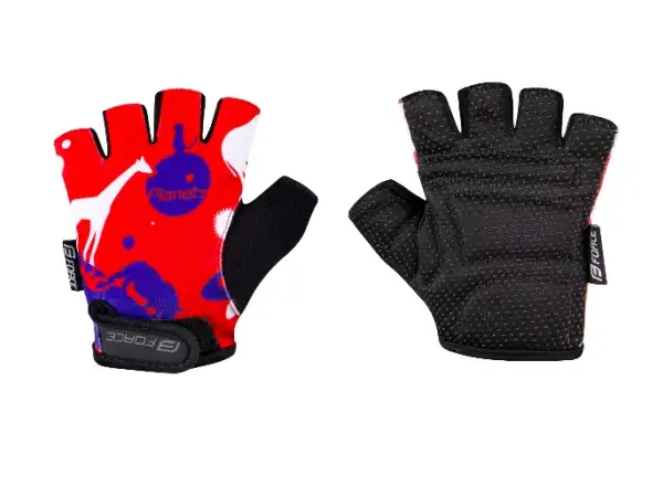 Kinderhandschuhe Force Planets rot/blau