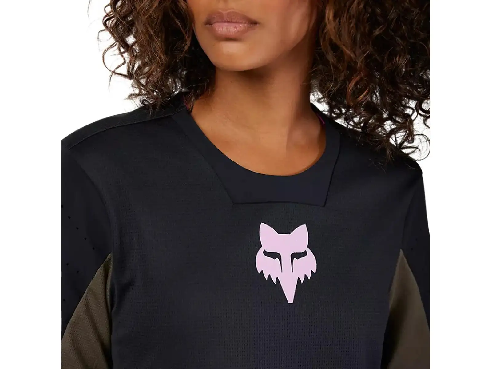 Fox Defend Park Damen Jersey Langarm Black