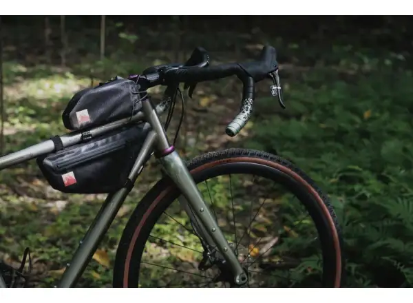 Woho X-Touring Frame bag Dry 2 l Rahmen-Tasche Diamond CyberCam Schwarz