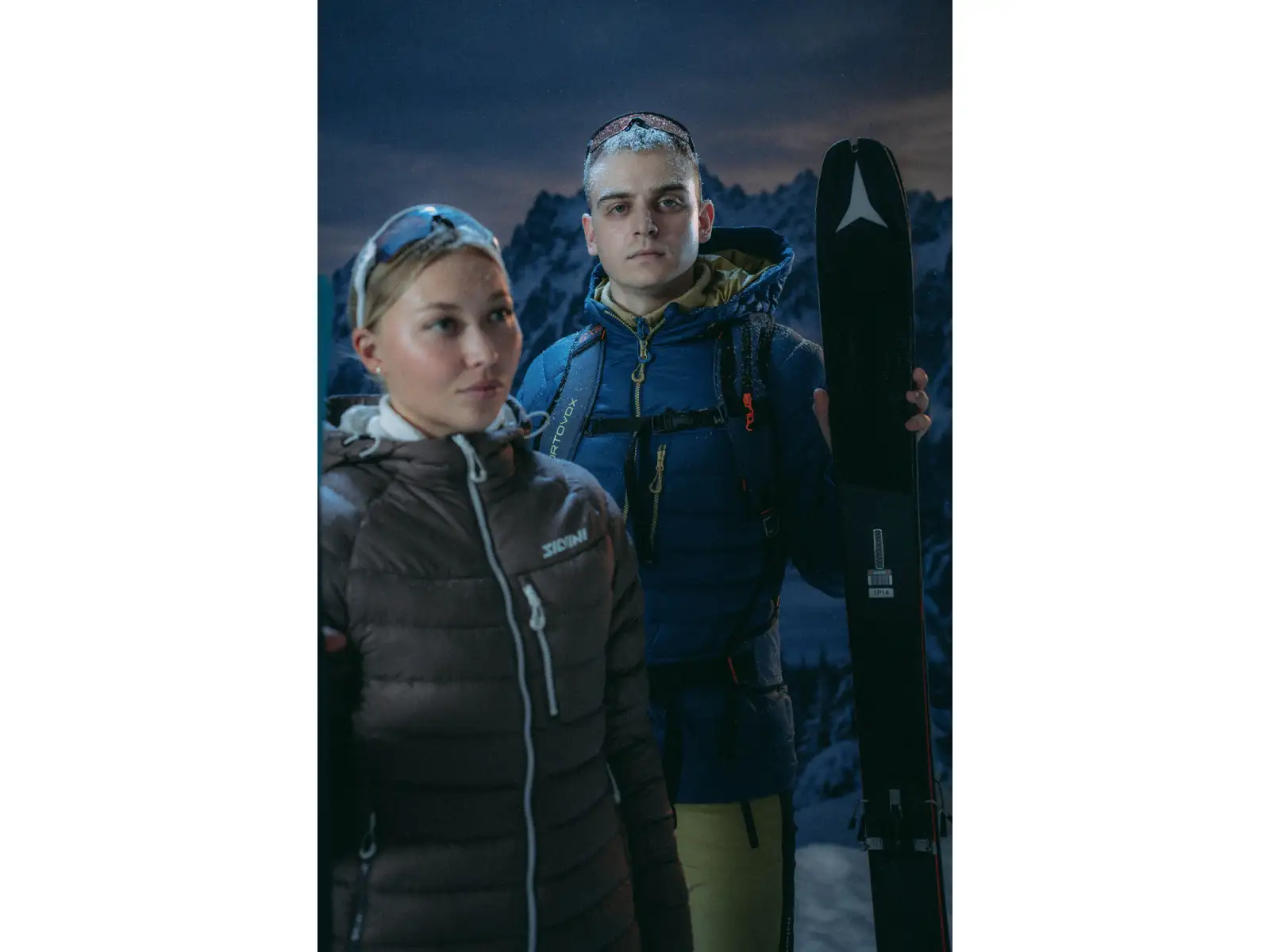 Silvini Piuro Herrenjacke Navy/Brown