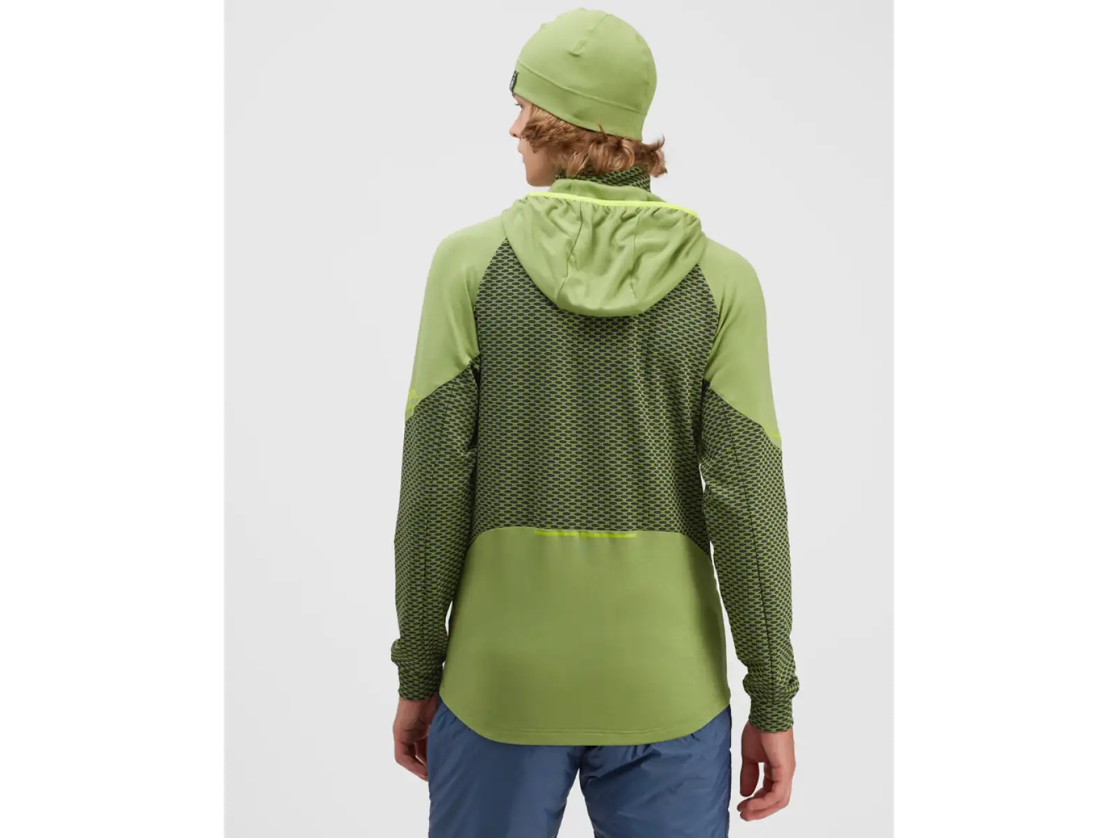 Silvini Artico Herrenhoodie Grün/Limette