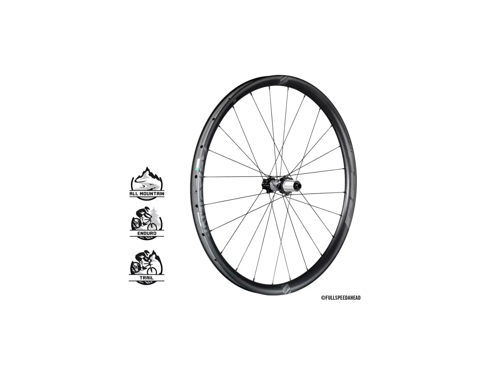 FSA zapletená kola GRADIENT carbon i29 148 29'' XD