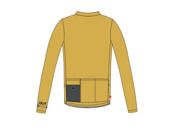 Dotout Avant Herren Langarmtrikot Ocker Gelb