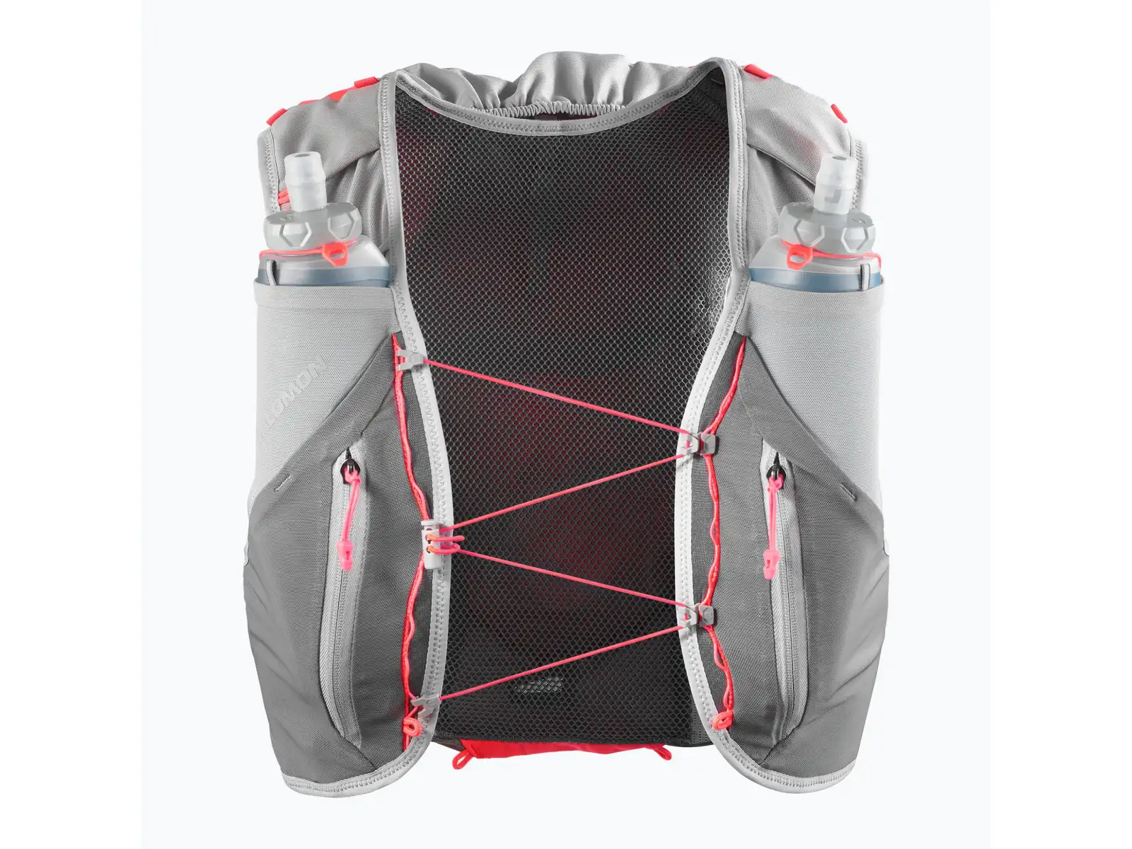 Salomon ADV Skin 12 Set Laufweste Castelrock/Alloy/Neon Flame