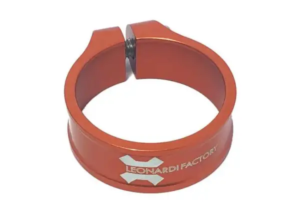 Leonardi Factory Sattelklemme 31,8 mm orange