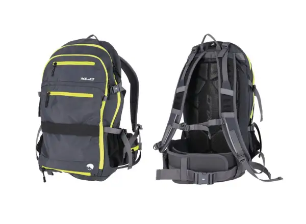 XLC BA-S100 E-Bike Rucksack grau/gelb 28 l