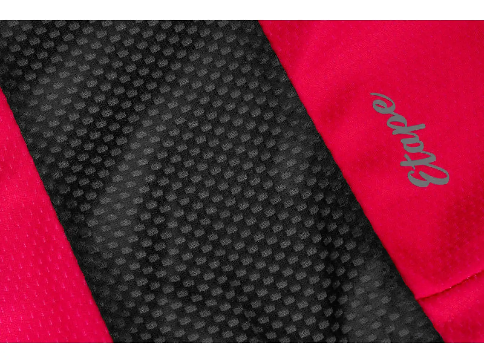 Etape Fortuna Damen-Trikot Kurzarm magenta/schwarz