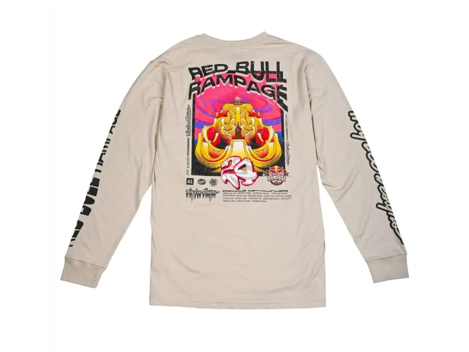Troy Lee Designs x Red Bull Rampage Altered Reality Herren Langarmshirt Cement