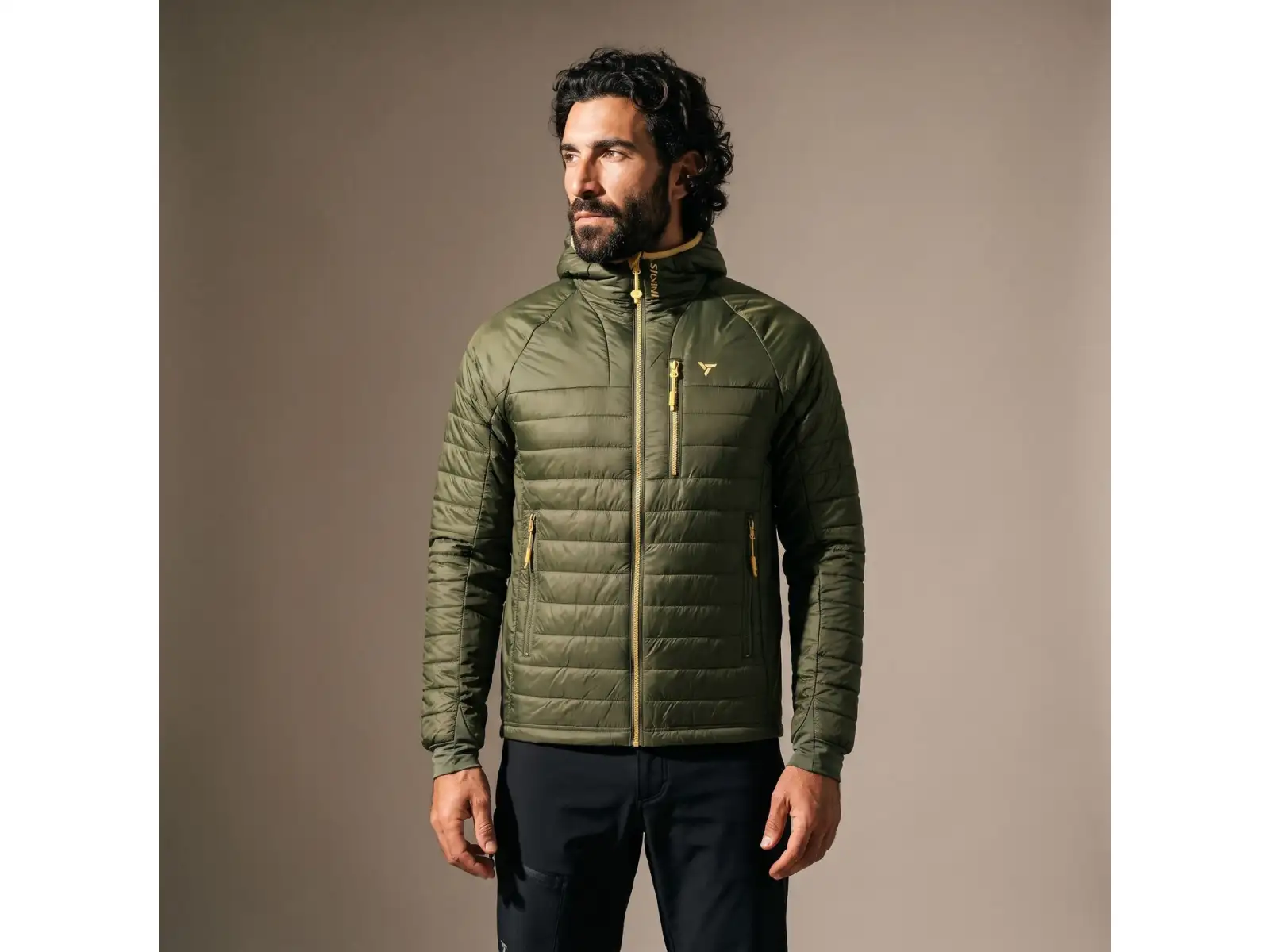 Silvini Herrenjacke Rutor Olive/Yellow