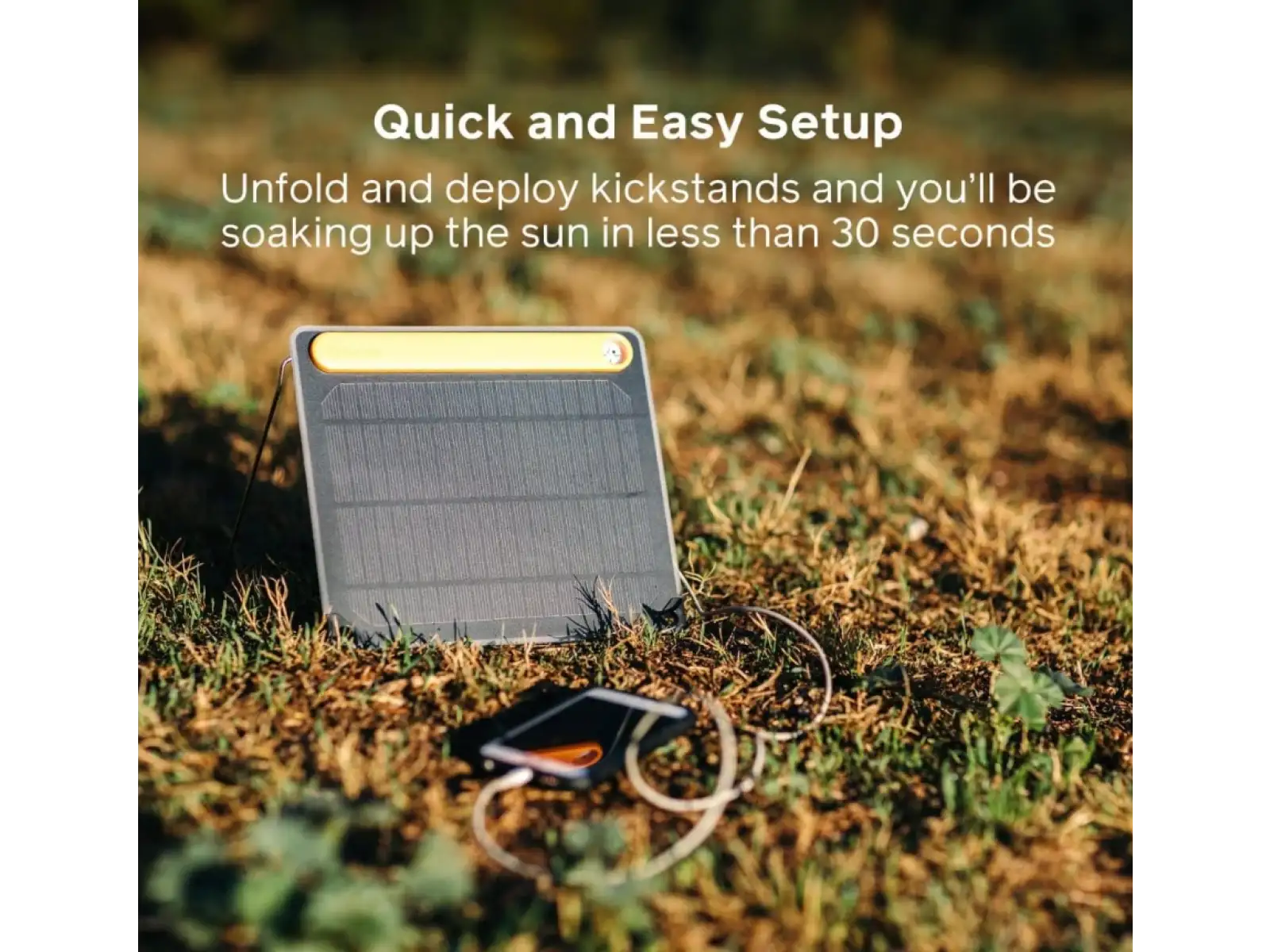 BioLite Solarpanel 5+ mit Powerbank