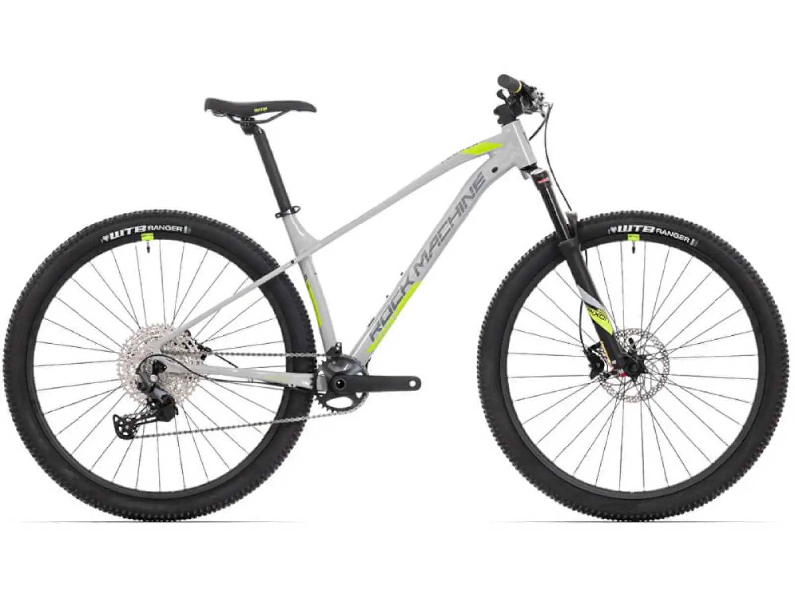 Rock Machine Torrent 60-29 glanz hellgrau/dunkelgrau/gelb Mountainbike