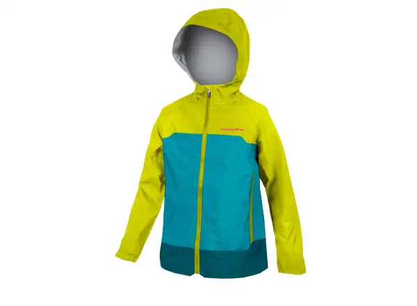 Endura MT500 wasserdichte Kinderjacke Lime Green