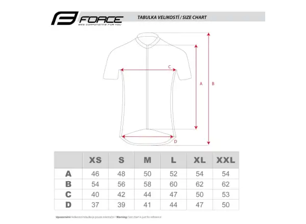 Force Anniversary Damen Kurzarmtrikot schwarz/gold