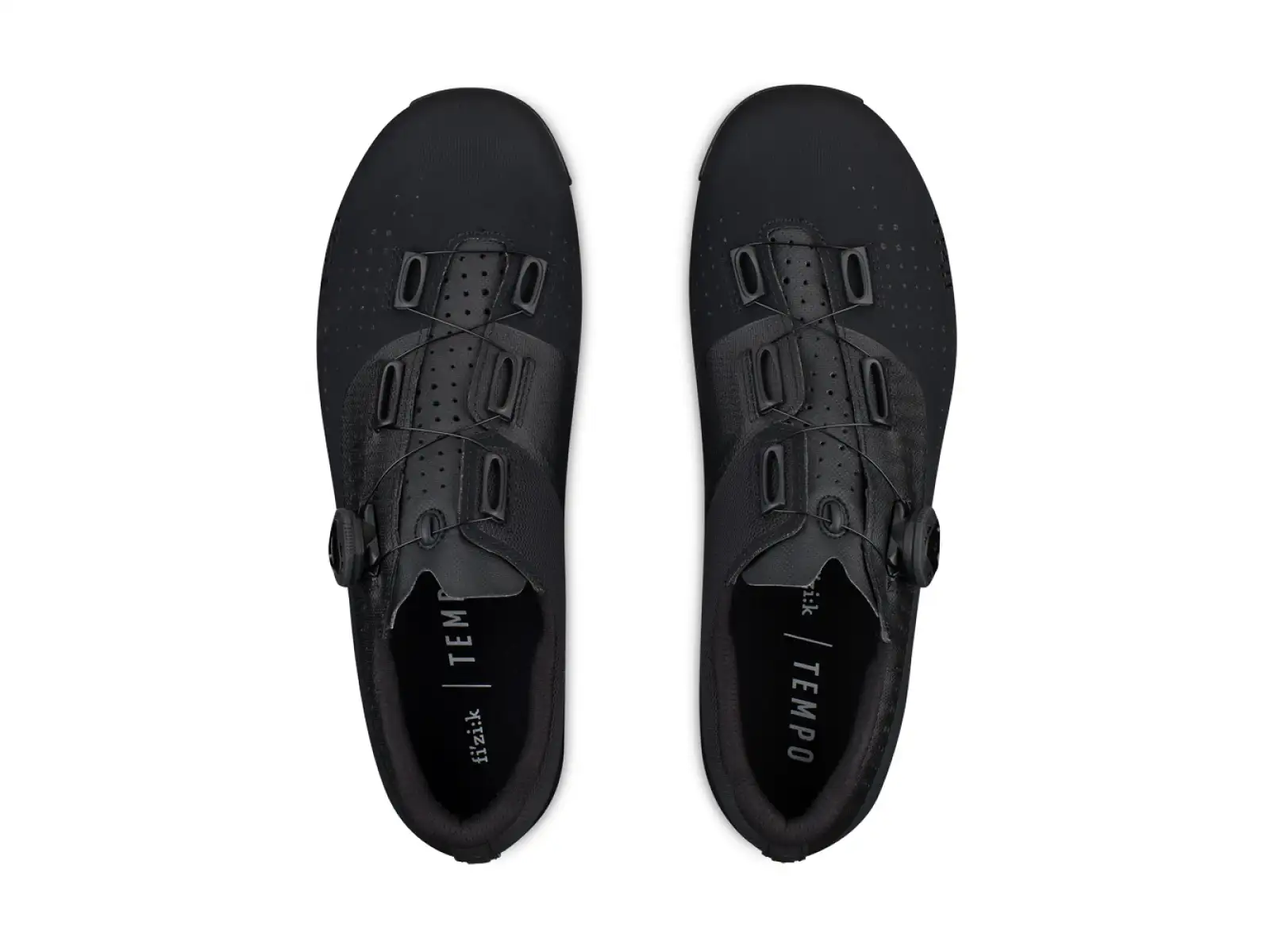 Fizik Tempo Overcurve R4 Wide Herren Rennradschuhe Black/Black