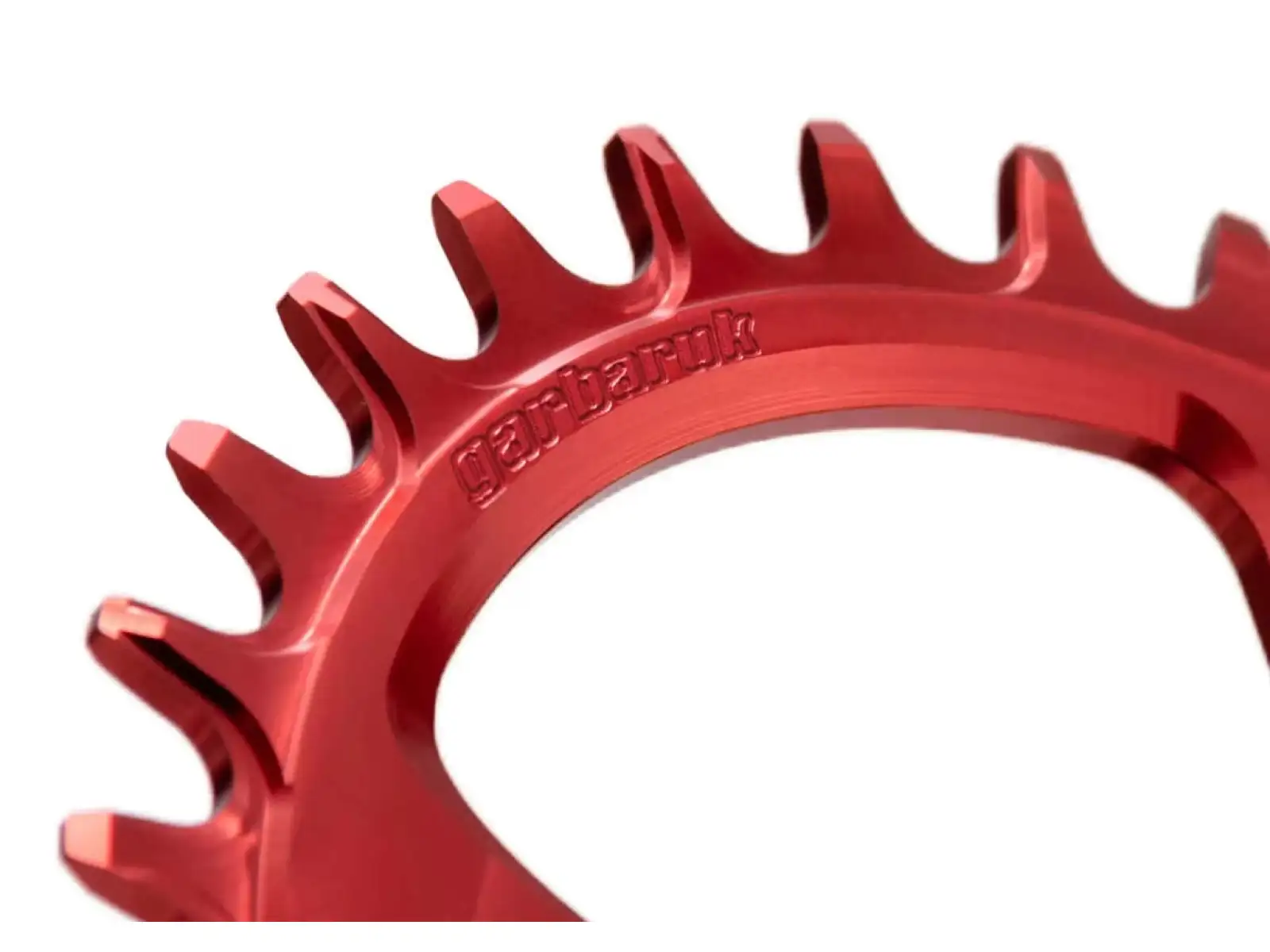 Garbaruk Oval MTB Kettenblatt Cannondale Ai Red Standard mit 34 Zähnen.