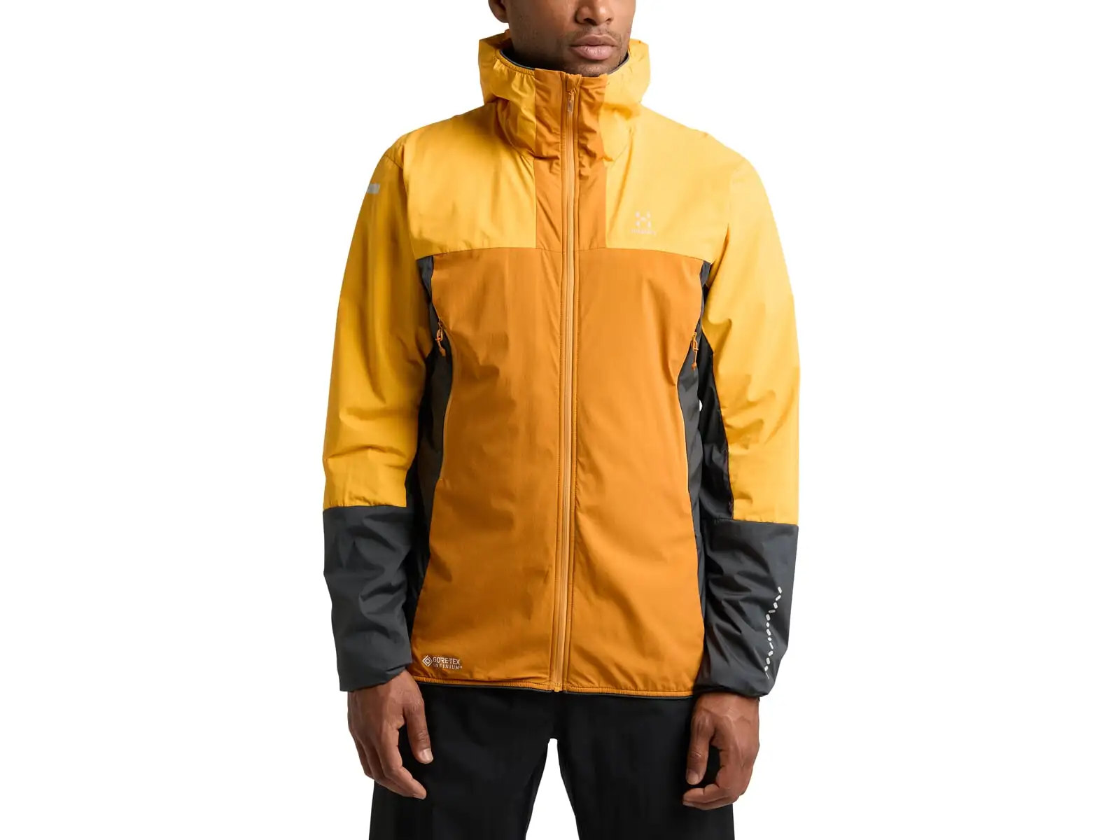 Haglöfs L.I.M. Alpha Hood Herrenjacke gelb