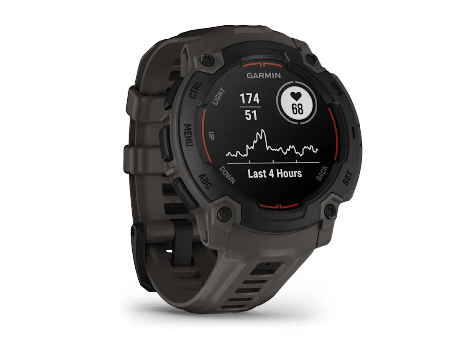 Garmin Instinct E 45 mm Smartwatch Black/Charcoal Armband
