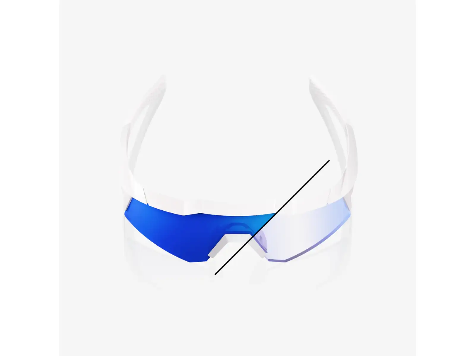 100 % Speedcraft Brille XS LE Bastille Blue Mirror Photochromic