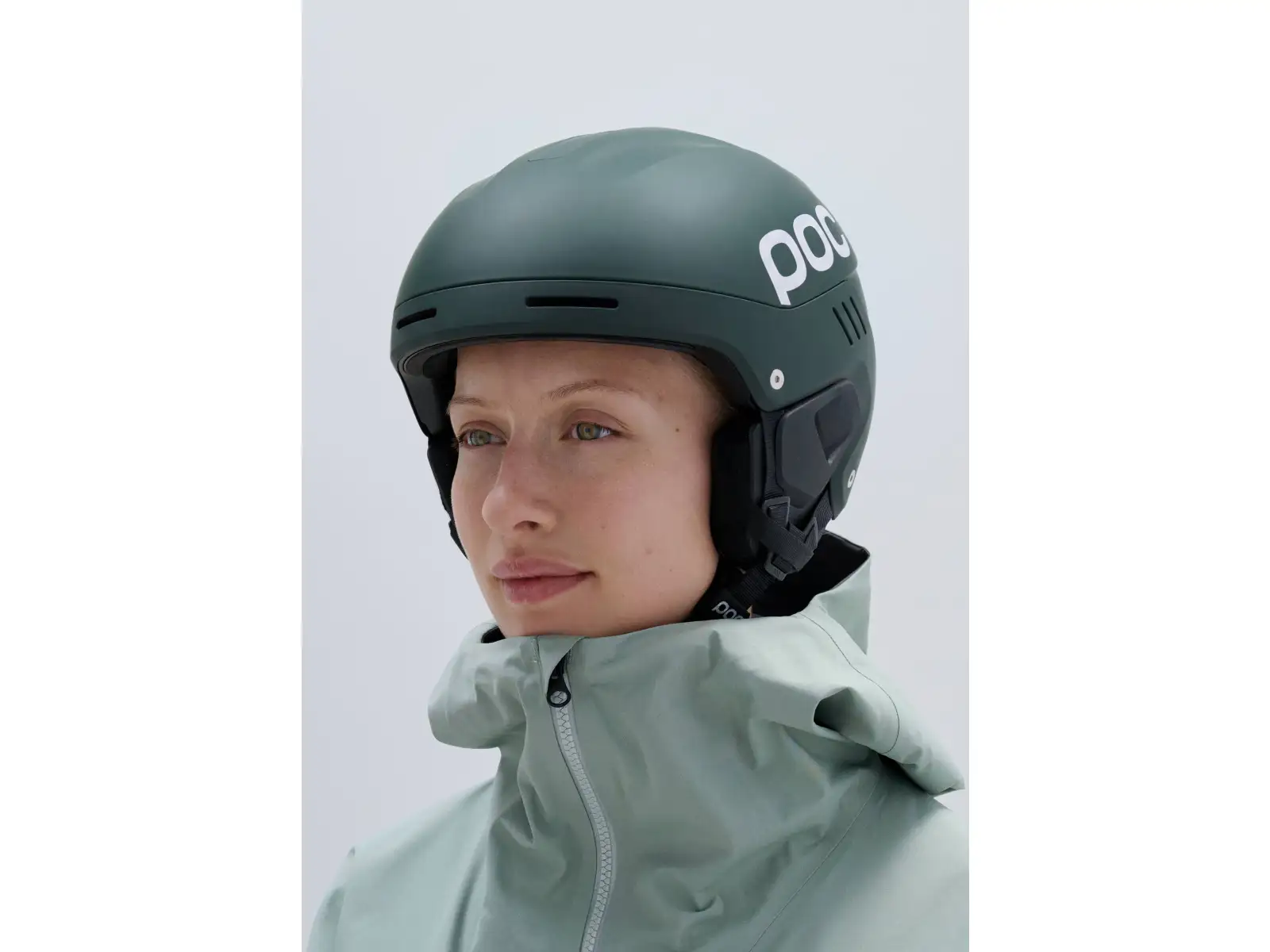 POC Arcus Skihelm Pargasite Green Matt