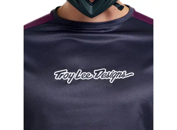 Troy Lee Designs Stage Herren-Trikot Langarm Signature Carbon