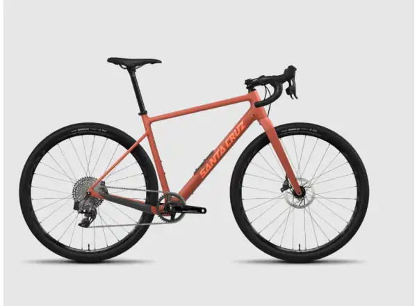 Santa Cruz Stigmata 4 CC Rival AXS 1X Gravel-Bike Brick Red