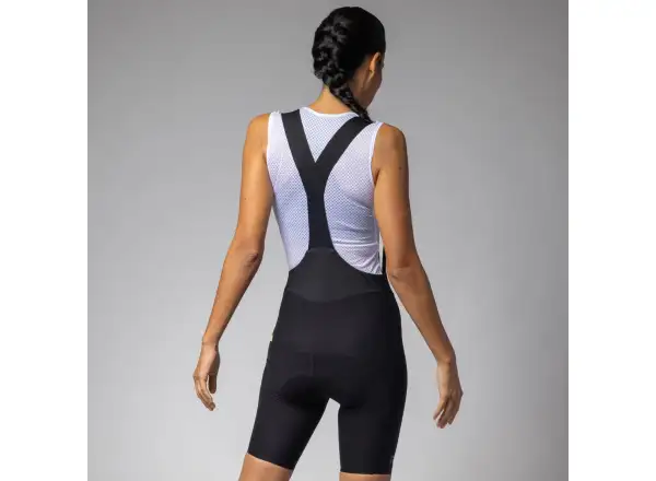 Alé Speedfondo Light Damen Radhose mit Polster und Trägerhose schwarz