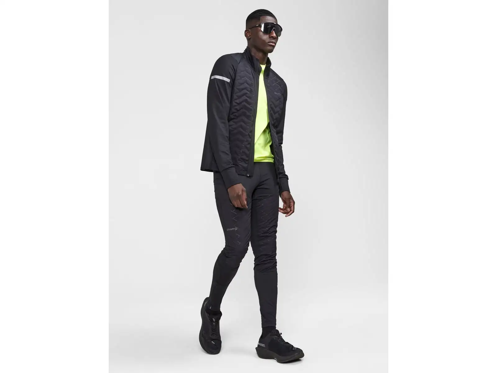 Craft ADV SubZ Herren Laufleggings schwarz