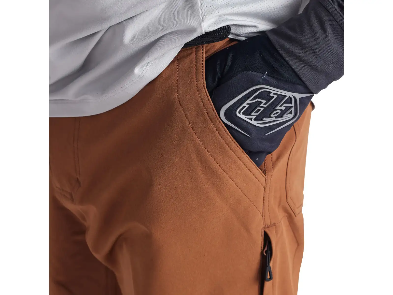Troy Lee Designs Ruckus Long Travel Pant Herrenhose Mono Dark Canvas