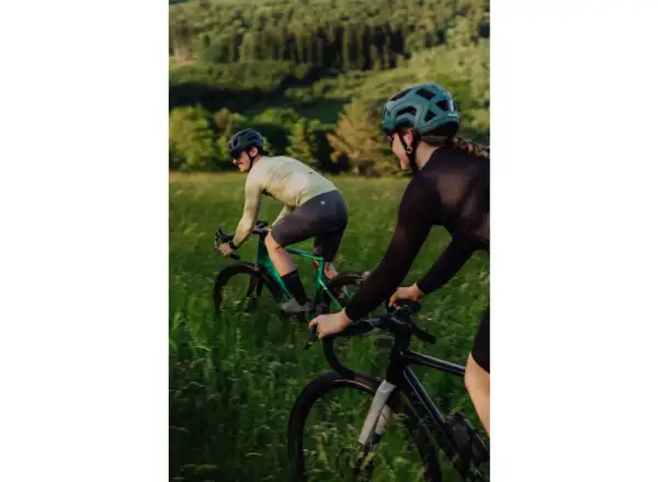 Force Plain Herren Trikot lange Ärmel grün