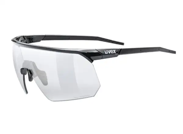 Uvex Pace One Variomatic Fahrradbrille Black/LTM. Silver