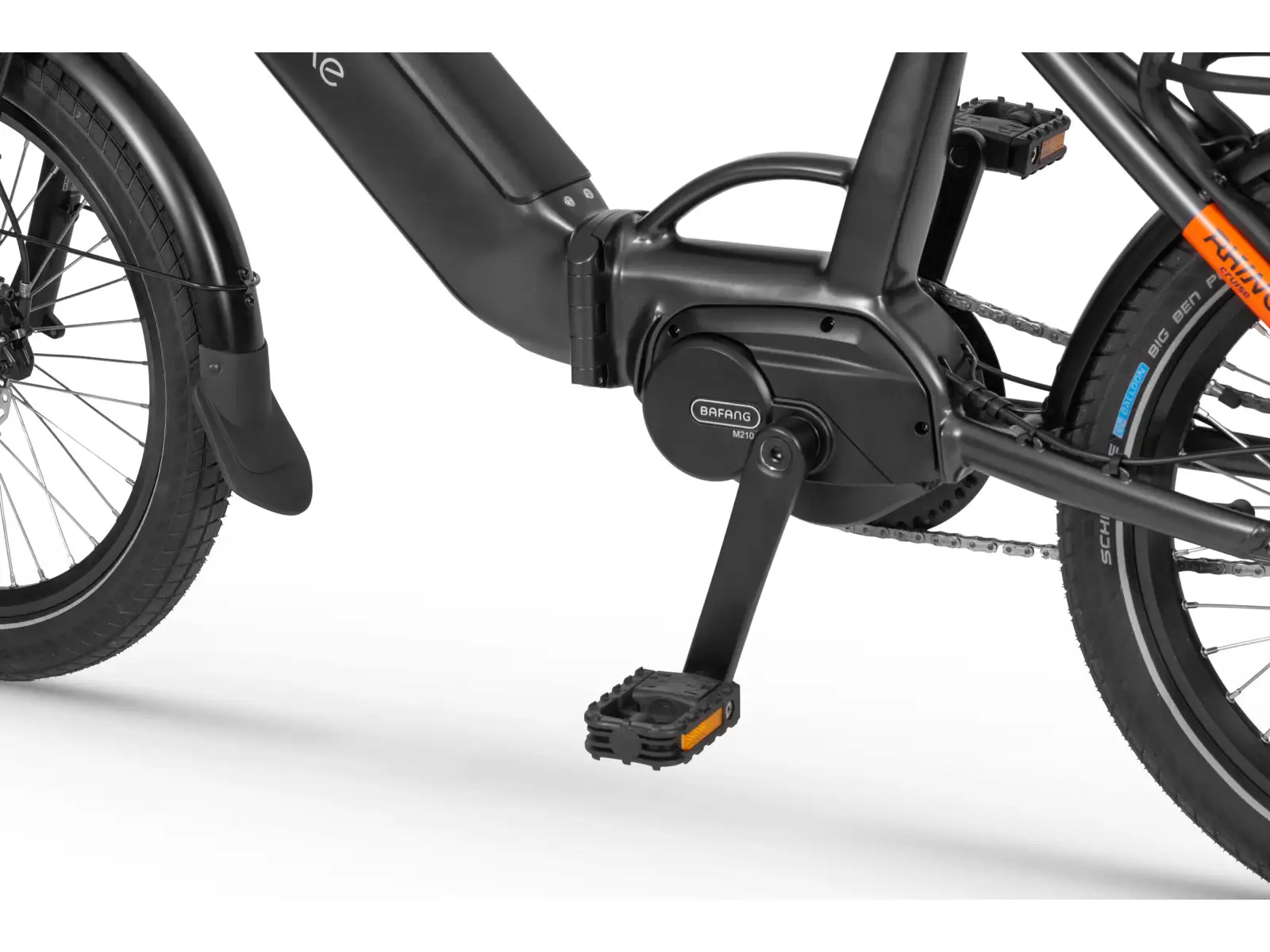 Ecobike Rhino Cruise 504 Wh black faltendes Elektrofahrrad