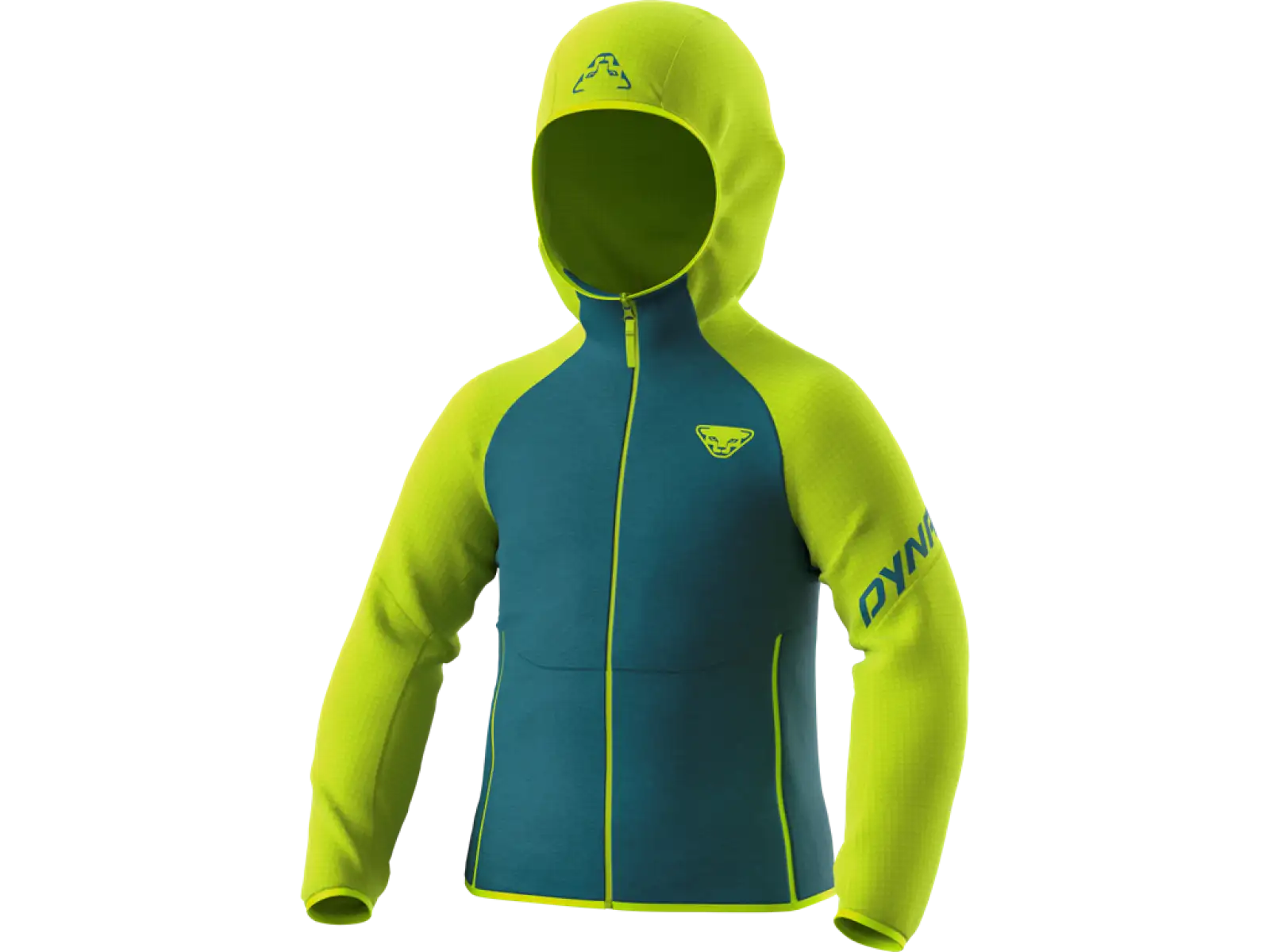 Dynafit Youngstar Polartec Kinderjacke Limettensaft.