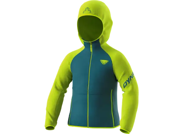 Dynafit Youngstar Polartec Kinderjacke Limettensaft.