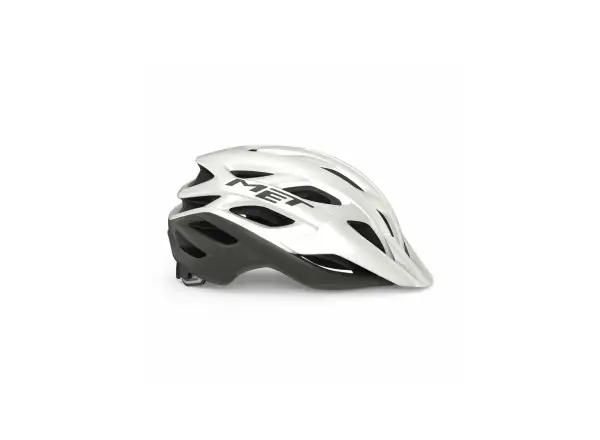 MET Veleno Helm weiß/grau
