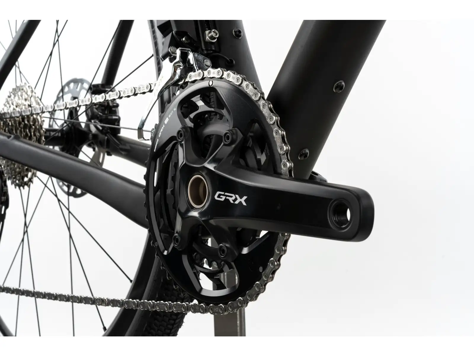 Raymon Soreno Pro 700 GRX715 Di2 Gravelbike White Sparkle