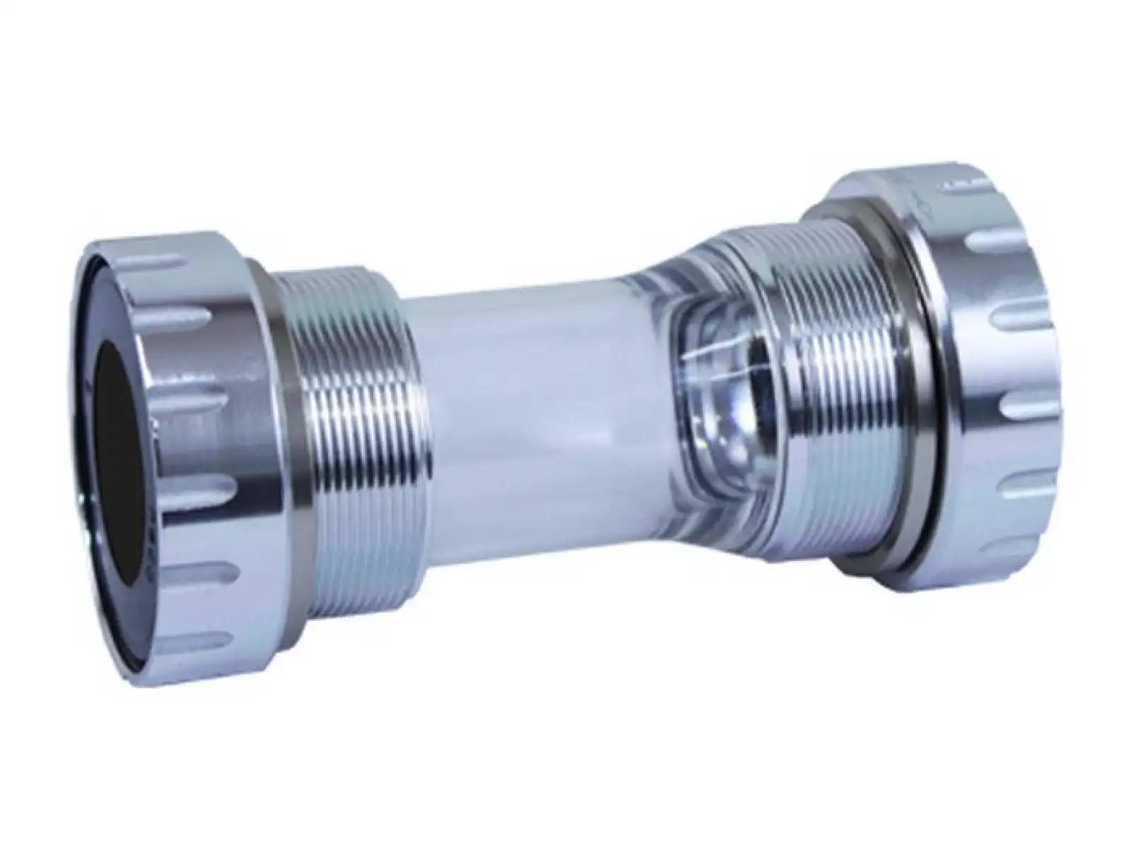 Neco BB52 Bottom Bracket für Shimano Achsen in Silber.